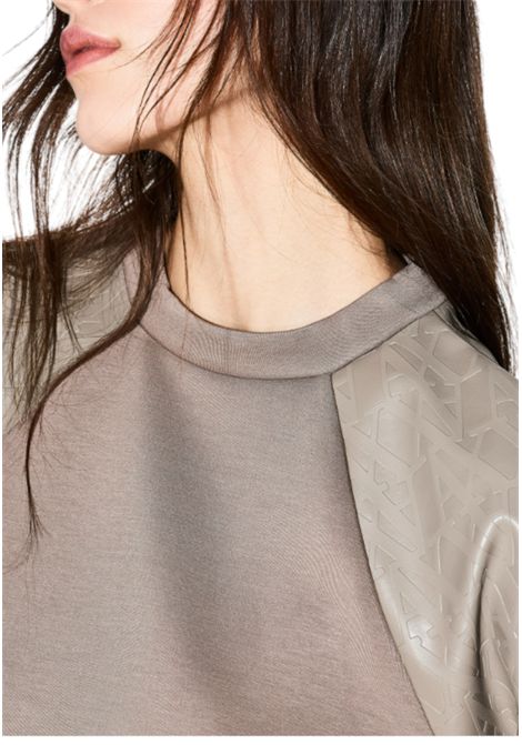 Felpa Monogram Melody Regular Fit ARMANI EXCHANGE | Felpe | XW001292 AF16111U6242